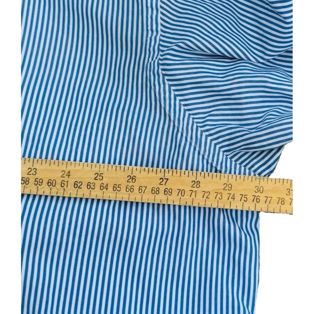 Ralph Lauren Shirt Mens 20 37/38 Big & Tall Pinpoint Oxford Button Down Preppy - Picture 4 of 9